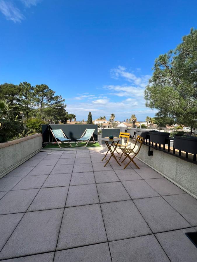 Appartement Proche Village Naturiste, Terrasse Et Parking Агд Экстерьер фото